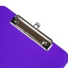 JAM Paper 9" x 12 1/2" Plastic Clipboards with Low Profile Metal Clip - Letter Size - 4 of 4
