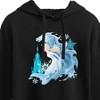 Women's - Frozen 2 - Elsa & Frozen Horse Cropped Graphic Hoodie - 2 of 3