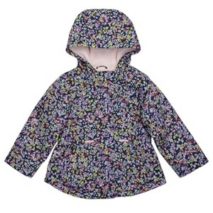 Carter's Women's Midweight Fleece Lined Anorak Jacket, Floral, 4 - 1 of 3