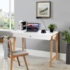 Tangkula Computer Desk Home Office Writing Study Table w/ Storage Drawer - 3 of 4