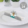 Big Dot of Happiness Let’s Hang - Sloth - Baby Shower or Birthday Party Paper Napkin Holder - Napkin Rings - Set of 24 - 2 of 4