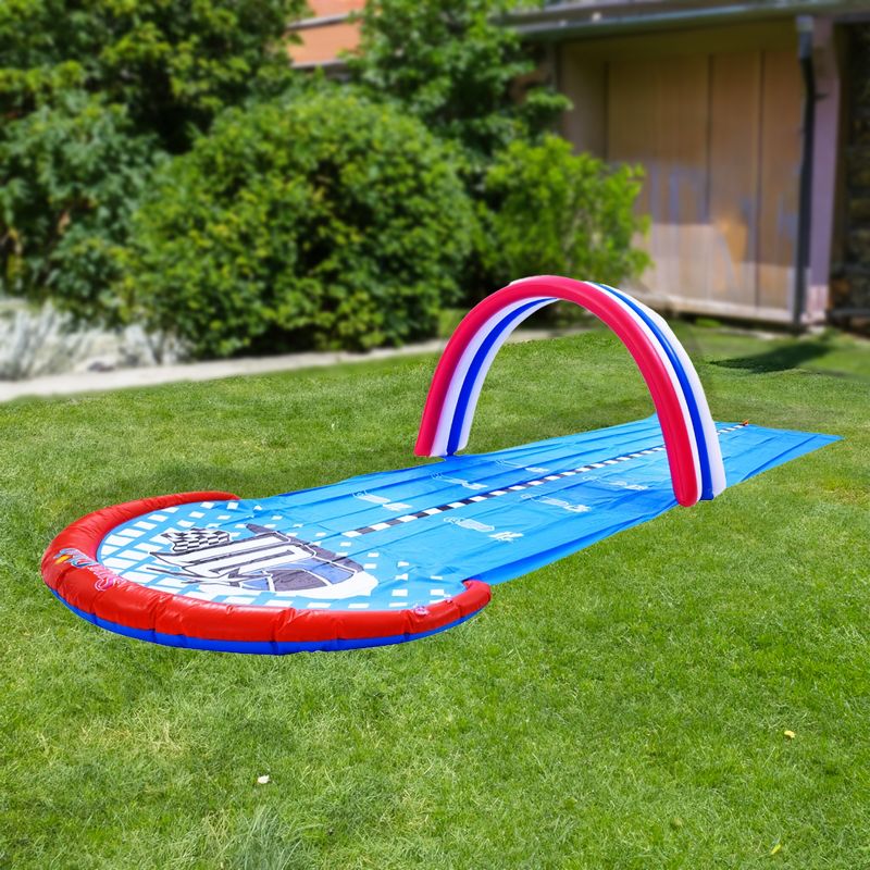 Pool Central Inflatable Ground Race Track Water Slide - 16' - 2-Person, 2 of 4