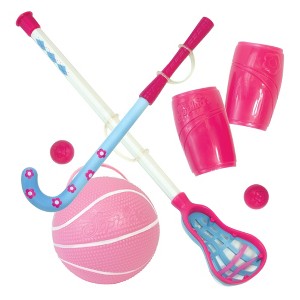 Sophia’s Sports Equipment Set for 18” Dolls, Hot Pink - 1 of 4