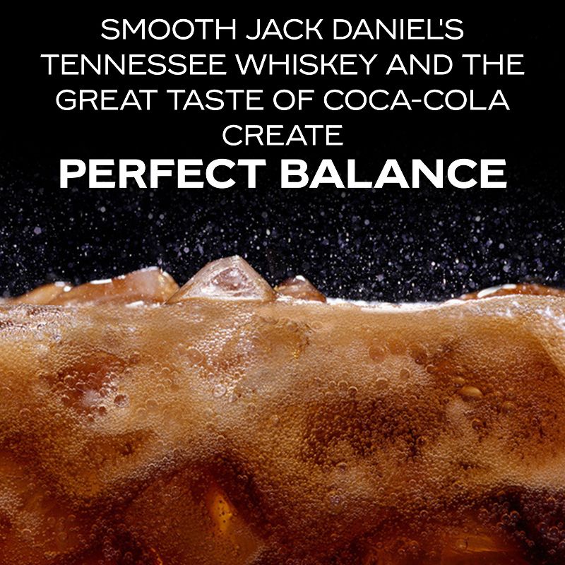 Jack Daniel&#39;s RTD Jack &#38; Coke - 4pk/12 fl oz Cans, 3 of 10