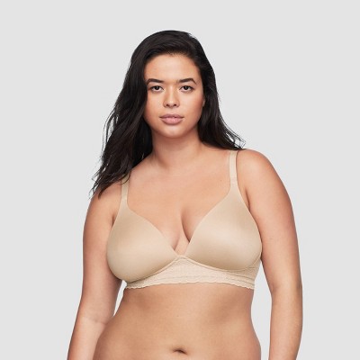 Simply Perfect by Warner's Women's Light Lift Super Soft Wirefree Contour  Bra - ( Butterscotch, 40C)