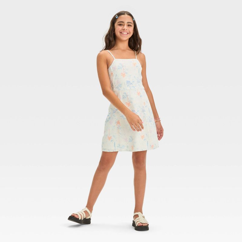 Girls' Fitted Cami Strap Dress - art class™, 3 of 4