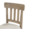 Counter Chair (Set of 2) with Upholstered Seat, Mortise-and-Tenon Joinery - 3 of 4