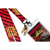 Crowded Coop, LLC Midway Arcade Games Lanyard w/ ID Holder & Charm - Joust - 4 of 4
