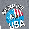 Men's - Peanuts - USA Swimming Short Sleeve Graphic T-Shirt - 2 of 4