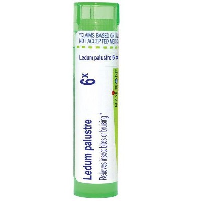 Ledum Palustre 6X by Boiron Homeopathic Single Medicine For First Aid  -  80 Pellet