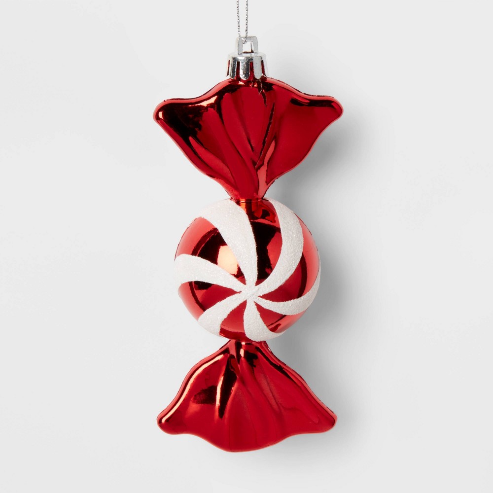 Peppermint Candy Christmas Tree Ornament Red/White - Wondershop