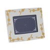 Traditional Stone and Porcelain Frame - Single Decorative Picture Frame, Versatile Accent for Classic Decor, Handcrafted Detailing for Timeless Appeal - 2 of 4