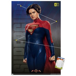 Trends International DC Comics Movie The Flash - Supergirl Triptych Unframed Wall Poster Prints - 1 of 4