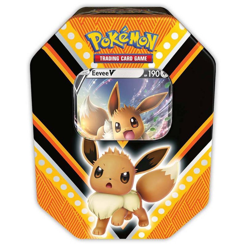 Pok&#233;mon Trading Card Game: Eevee V Powers Tin, 1 of 4