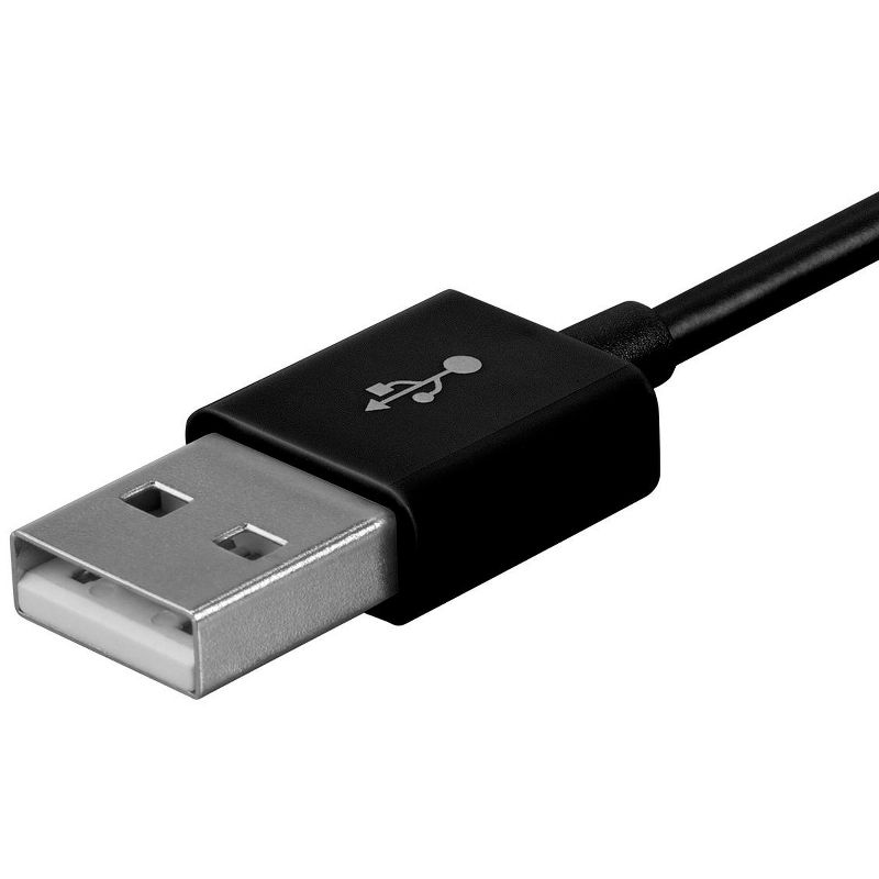 Monoprice USB-A to Micro B Cable - 3 Feet - Black, Polycarbonate Connector Heads, 2.4A, 22/30AWG - Select Series, 4 of 7