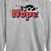 Boys' - Instant Message - Nope Sleeping Cow Long Sleeve Graphic T-Shirt - 2 of 4
