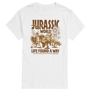 Men's - Jurassic Park - Jurassic World 65 Million Years In The Making Short Sleeve Graphic T-Shirt - 1 of 4