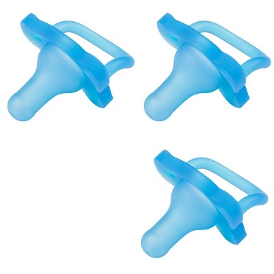 Dr. Brown's HappyPaci Silicone Pacifier - Blue - 3pk - 0-6 Months
