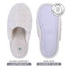 ROXONI Women Slipper Cozy Memory Foam, Indoor Outdoor Rubber Sole - 2 of 4