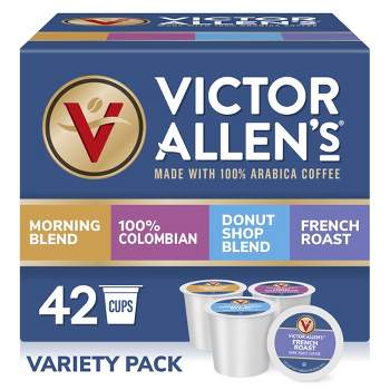Victor Allen's Coffee Favorites Variety Pack Single Serve Coffee Pods, 42 Ct