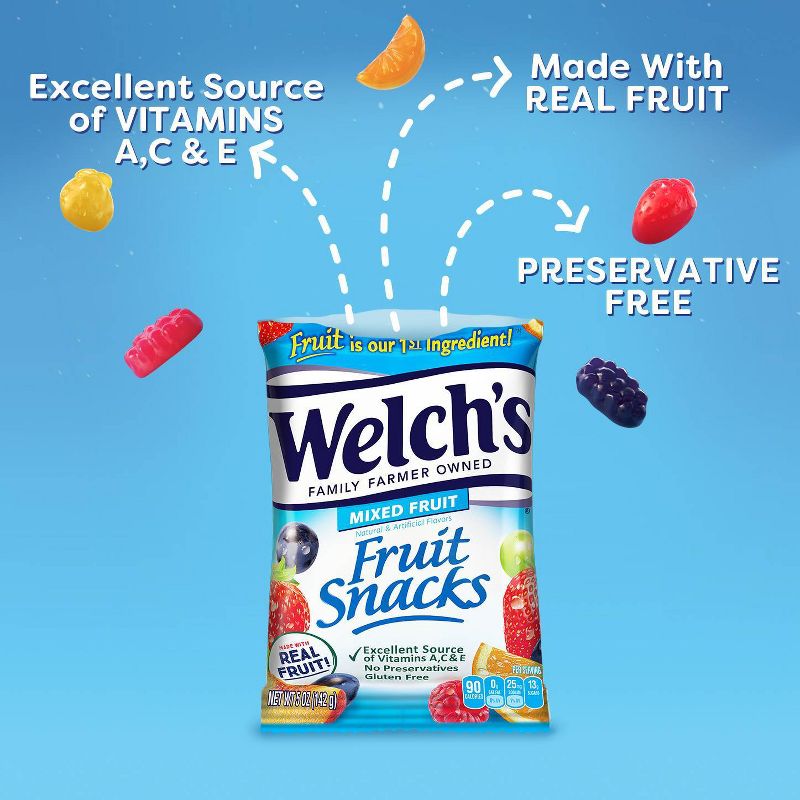 Welch&#39;s Mixed Fruit Fruit Snacks - 5oz, 4 of 7