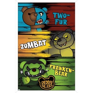 Trends International Deddy Bears - Trio Framed Wall Poster Prints - 1 of 4