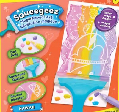 Creativity For Kids Squeegeez Magic Reveal Art Mermaid : Target