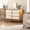 Hommoo 6 Drawers Double Dresser for Bedroom White - 4 of 4