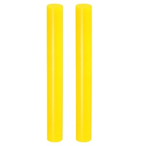 Unique Bargains DIY Crafts Acrylic Round Tube Non-Stick Durable Smooth Clay Roller 2 Pcs - 1 of 4