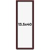 PosterPalooza | Panoramic Shadow Box 1.5" Depth Brown Picture Frame - UV Acrylic, Backing, Hanging Hardware - 2 of 4
