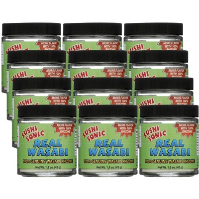 Sushi Sonic Freeze Dried Real Wasabi - Case of 12/1.5 oz