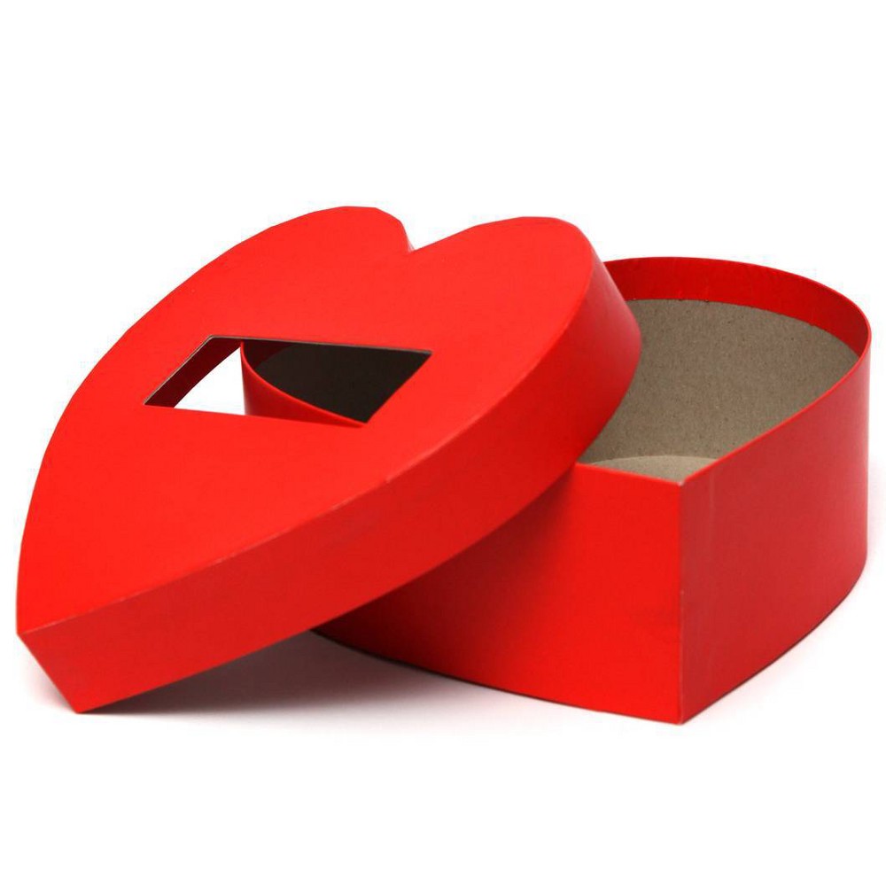 9"x3.3" Large Heart Shaped Valentine's Day Gift Box - Spritz