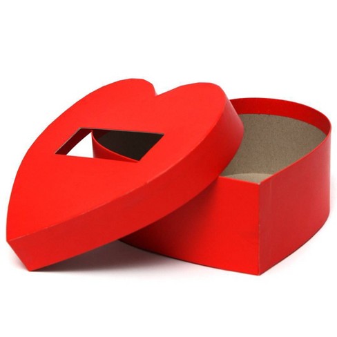 9x3.3 Large Heart Shaped Valentine's Day Gift Box - Spritz™ : Target