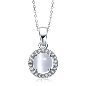 Guili Sterling Silver White Cubic Zirconia Pendant - 1 of 2