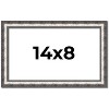PosterPalooza | Photo Size Slim Profile Silver Frame - UV Acrylic, Foam Board Backing, Hanging Hardware - 2 of 4