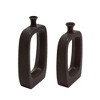 Sagebrook Home Ceramic Vase Creative Contemporary Cut-Out Vase for Decorative Home Table Decor - image 4 of 4