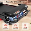 Folding Treadmill for Home, 2.5HP Quiet Motor, Incline, Heart Rate Sensor, USB Charge, Bluetooth Speaker, 6 Shock-Absorbing, 300lbs Capacity - 3 of 4