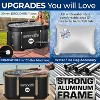 SereneLife 105 Gal. Inflatable Insulated Freestanding Cold Plunge Tub - Ice Bath with Cover, Cold Plunge Therapy Recovery Pod for Athletes (Black) - 3 of 4