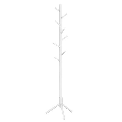 Homecraft Furniture 8-Hook Kid's Coat Rack in White WH101 - The