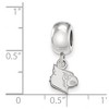 Black Bow Jewelry Sterling Silver Louisville Cardinals NCAA Bead Charm - 3 of 4