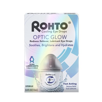 Rohto Optic Glow Redness Reliever Eye Drops - 13ml