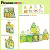 PICASSO-TILES Magnetic Tiles for Kids, Construction STEM Building Blocks Educational Toy - 4 of 4