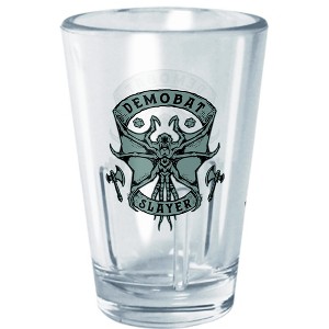 Stranger Things Demobat Dice Badge Tritan Shot Glass - 1 of 3