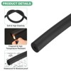 Unique Bargains Pipe Insulation Foam Tube Soft Flexible Foam Durable Fire Resistant Waterproof Pipe Insulation 1 Pc - 2 of 4