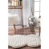 Nuloom Hand Tufted Octo Pelt Faux Sheepskin Shags Indoor Area Rug - 4 of 4