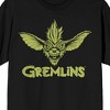 Gremlins Spike in Gold on Black Short Sleeve Adult T-Shirt - 2 of 3