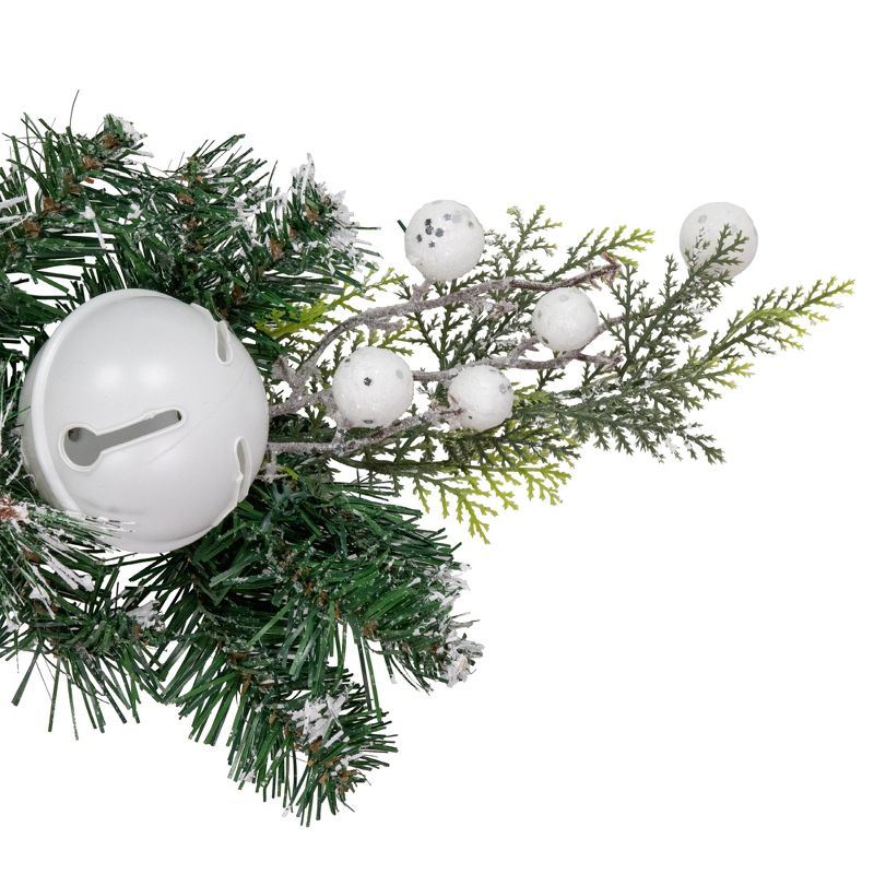 Northlight 6' Green Pine Frosted Artificial Christmas Garland with Pinecones and Ornaments, Unlit, 6 of 8