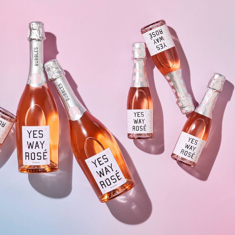 Yes Way Ros&#233; Wine - 187ml Bottle, 4 of 5