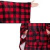 PAVILIA Wearable Blanket Women Men, Oversized Hoodie Sweatshirt Sweater Neck Warmer, Fleece Soft Hug Sleep Pod - 3 of 4