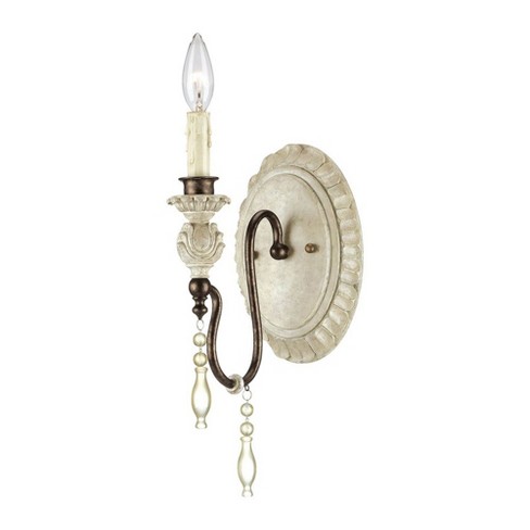 Millennium Lighting Denise 1 - Light Sconce in  Antique White/Bronze - image 1 of 1